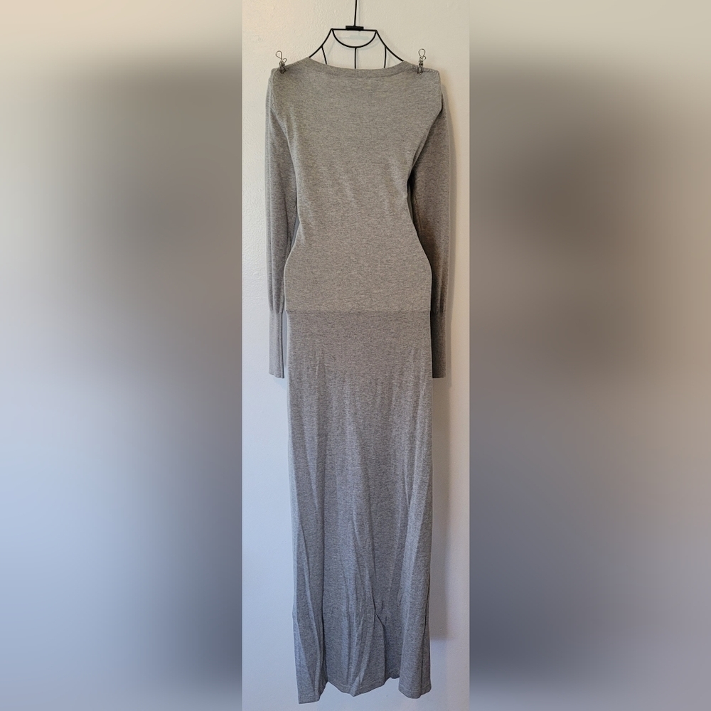 Vintage Oasis Grey Maxi Sweater Dress​​​ - Picture 3 of 5